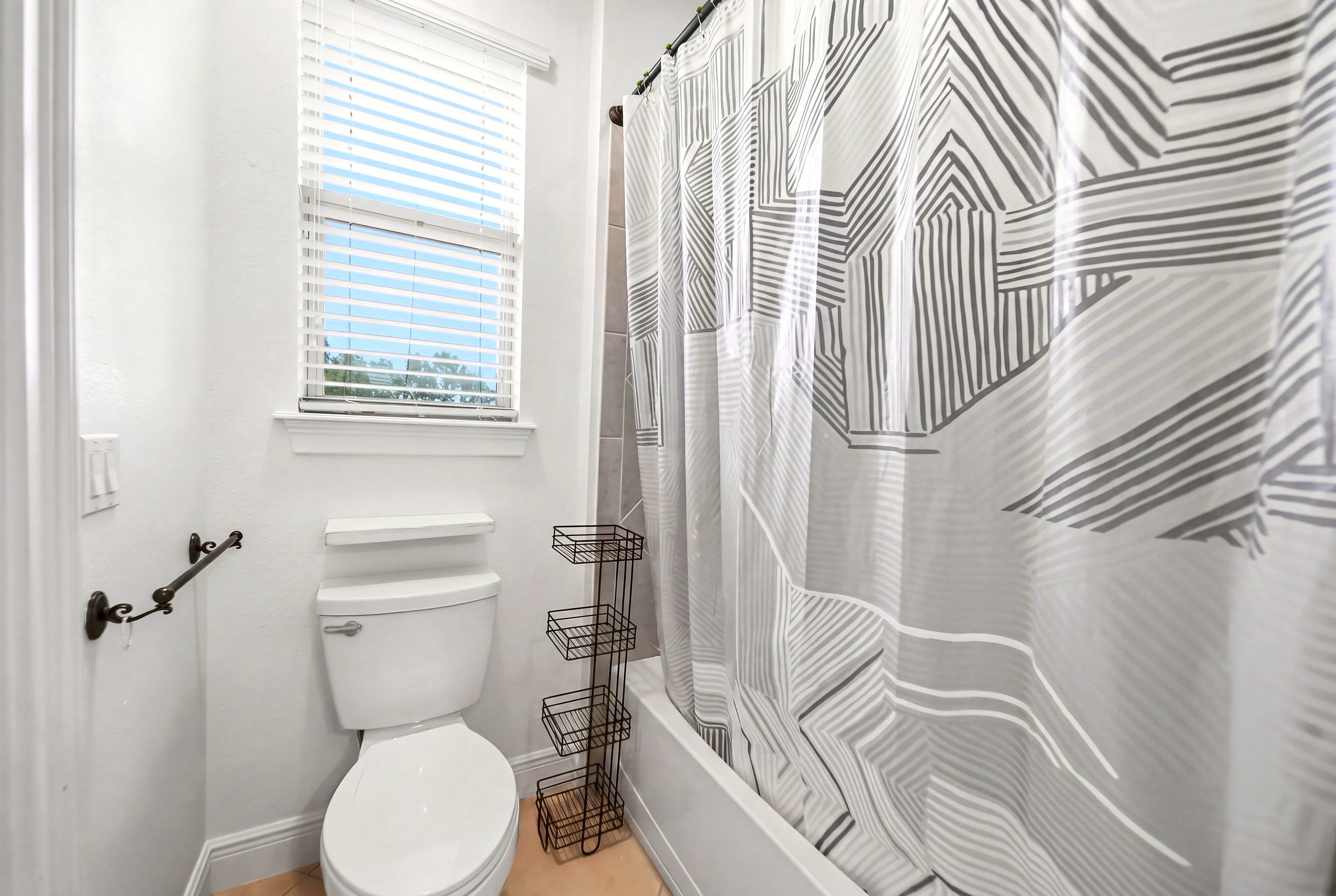 Bathroom with walk-in shower